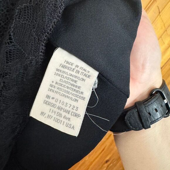 Vintage Armani Collezioni Blouse Size 6 - Picture 3 of 4